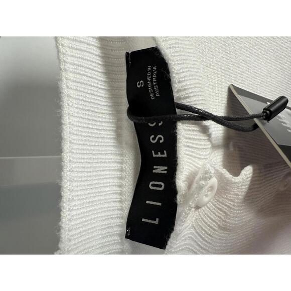 NWT Revolve Lioness Vallery Knit Cardigan White, Size Small - Picture 5 of 8